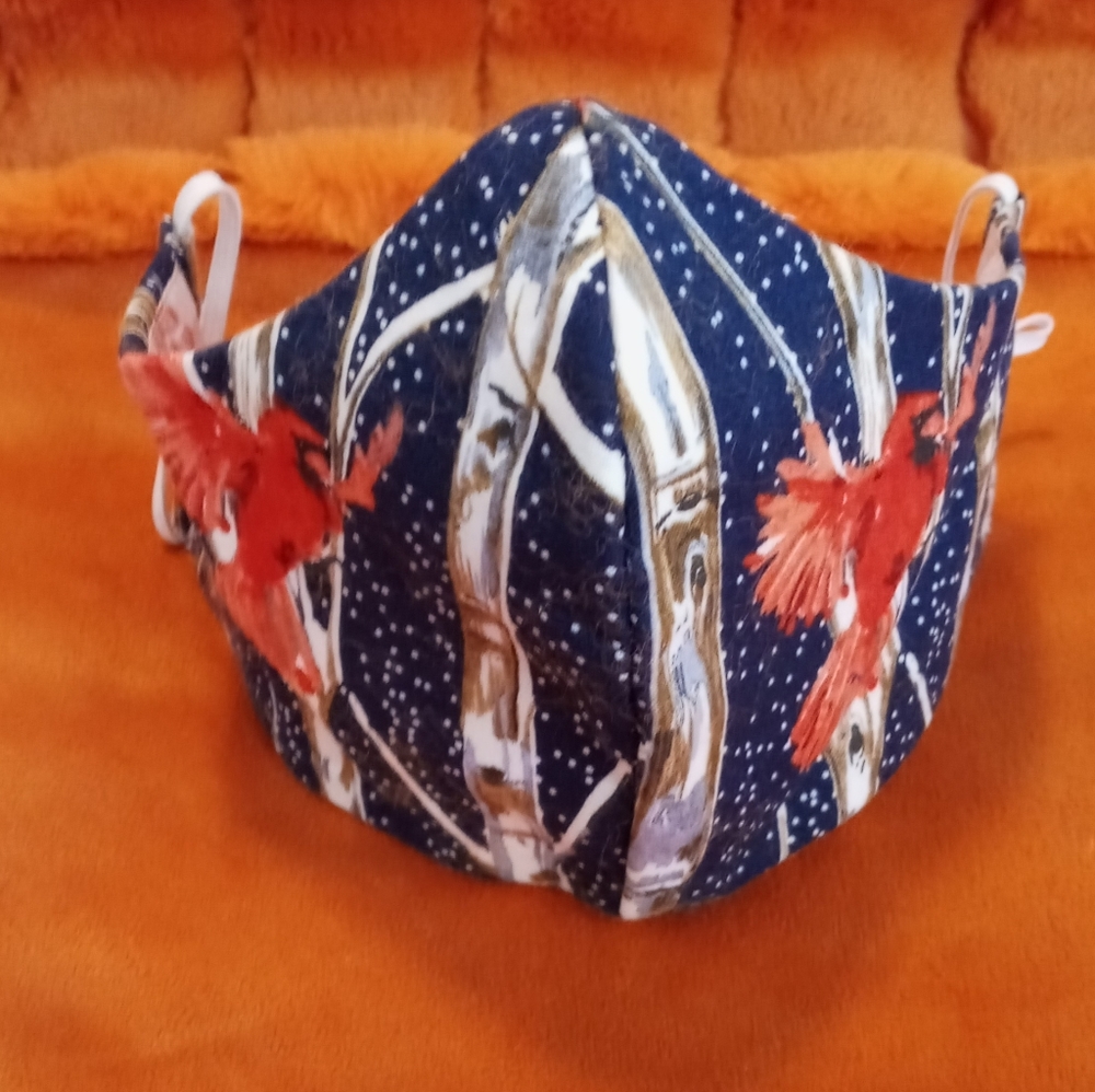Double Layer 100% Cotton Adjustable Face Mask